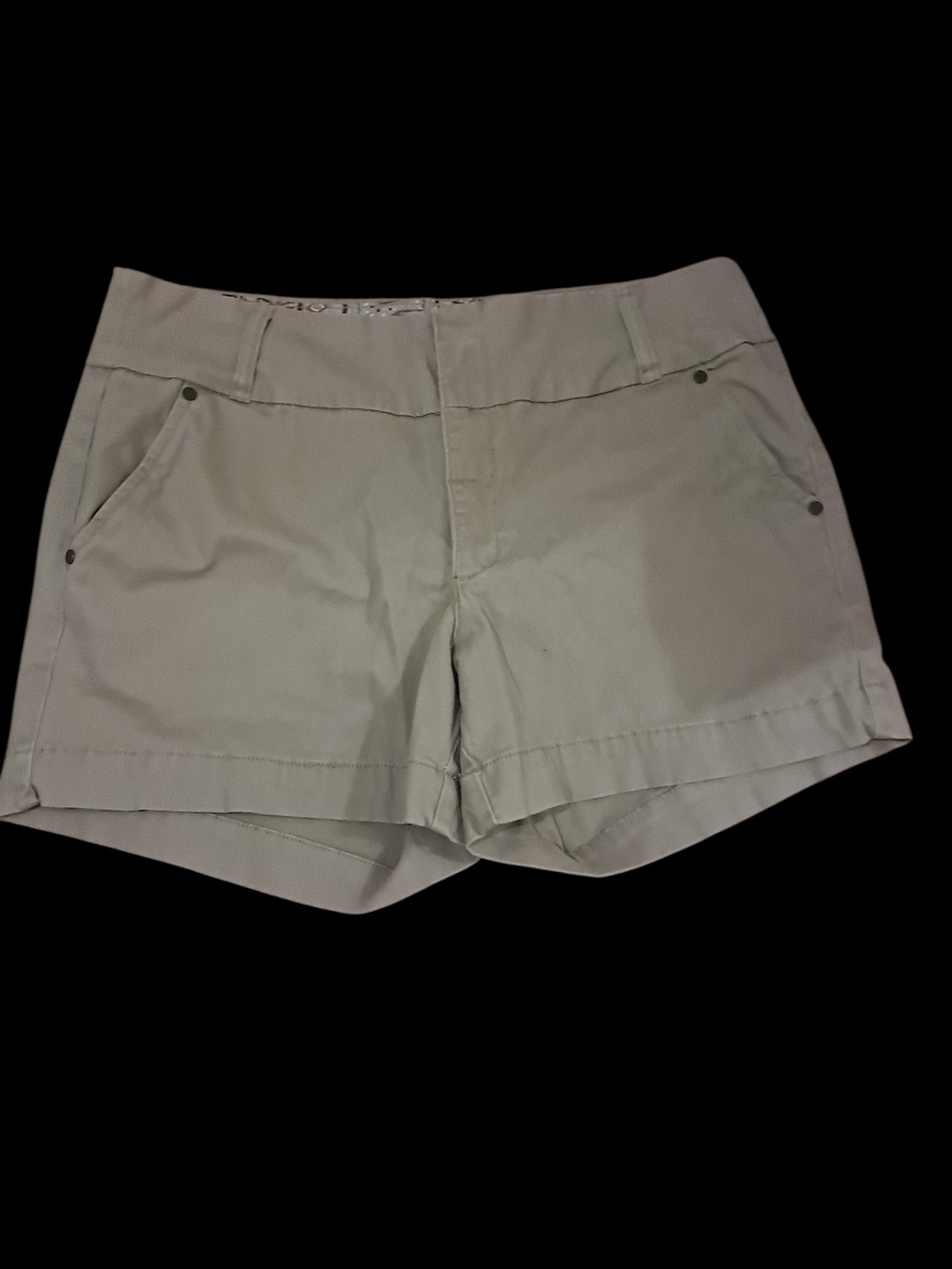 one 5 one Women's Light Gray Tailored Bermuda Shorts
